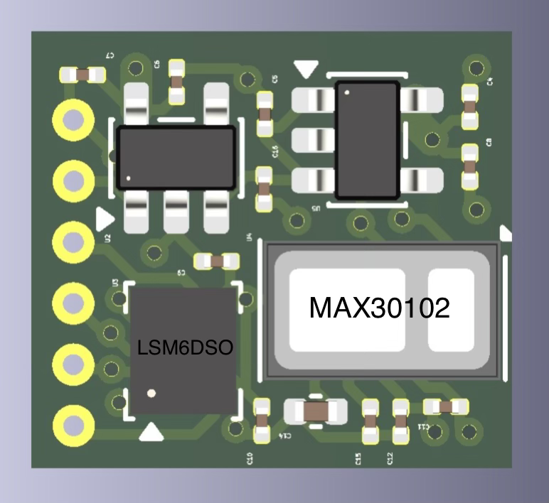 HRV Board with sensors